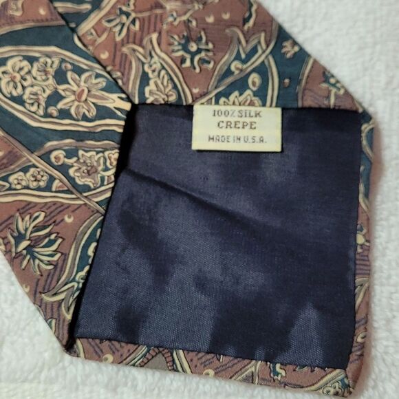 Vintage John Henry ultra men's all silk neck tie - Picture 5 of 5